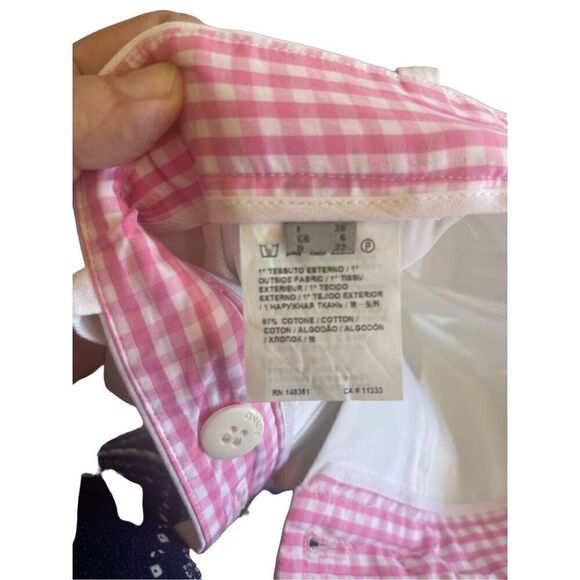 Pinko Womens White Slim Fit Classic Tapered Trousers Dress Pants Size 38 - Picture 9 of 14